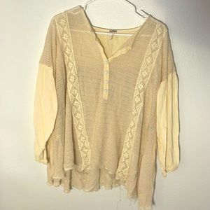 FREE PEOPLE BOHO LONGSLEEVE